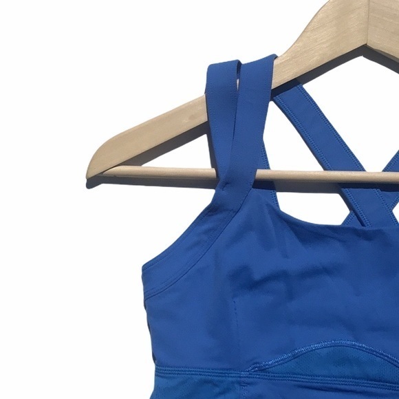 Lululemon Chaturanga Tank in Color: Porcelain Blue - Picture 6 of 10